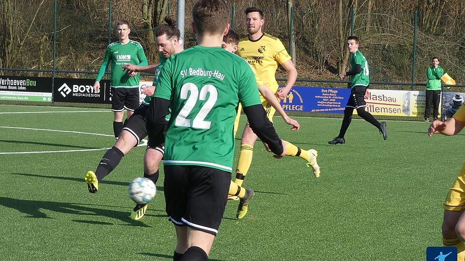 Der SV Bedburg-Hau stellt zur Zeit die beste Torbilanz am Niederrhein. Unter Trainer Sascha Lausee wollen die Grün-Weißen hoch hinaus. 