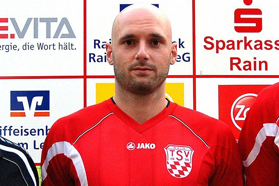 Noch geht André Fuchs für den TSV Rain II auf Torejagd, im Sommer wird er Spielertrainer beim SV Feldheim.   F.: Archiv