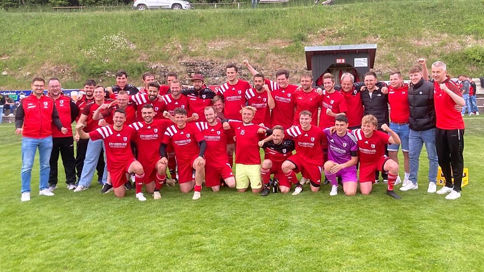 Jubel im Altmühltal: Der SV Breitenbrunn spielt auch nächste Saison Bezirksliga.