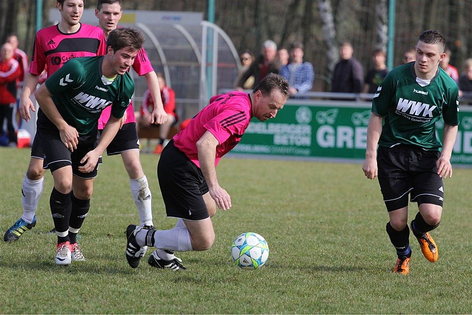Die Wiesauer gewannen das Derby gegen den FC Tirschenreuth mit 6:2F: Sebastian Kastner
