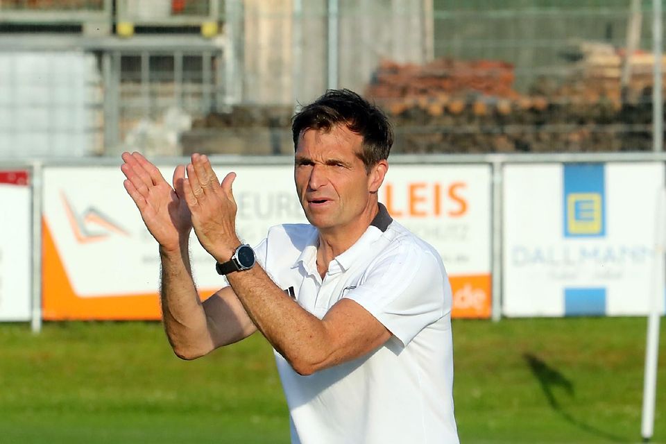 Markus Ansorge, Trainer des Fußball-Bezirksligisten VfL Denklingen, im Juni 2024. Markus Ansorge, Trainer des Fußball-Bezirksligisten VfL Denklingen, im Juni 2024.