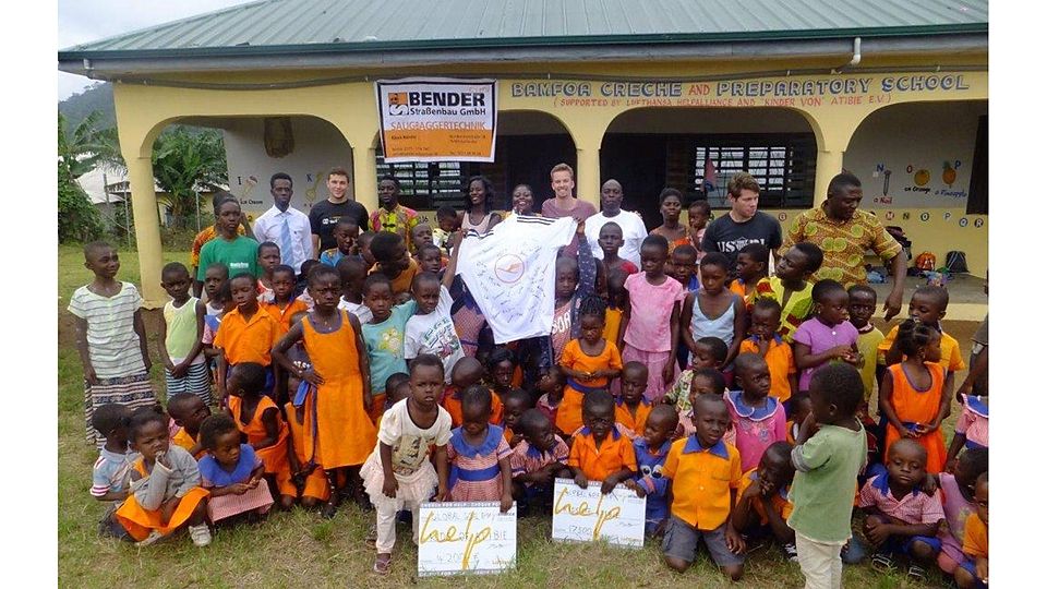 Dem Kindergarten von Atibié fehlt es noch an Zugang zu fließendem Wasser und Elektrizität.