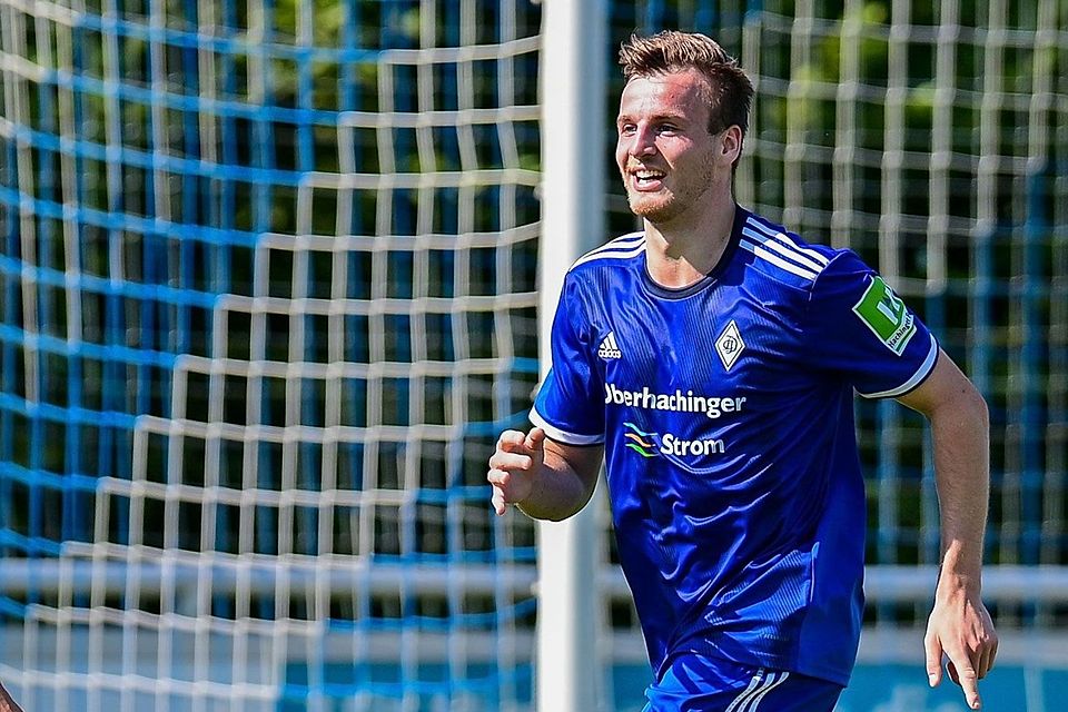 Traf schon wieder: Lukas Kretzschmar vom FC Deisenhofen markierte seinen sechsten Saisontreffer im neunten Spiel.