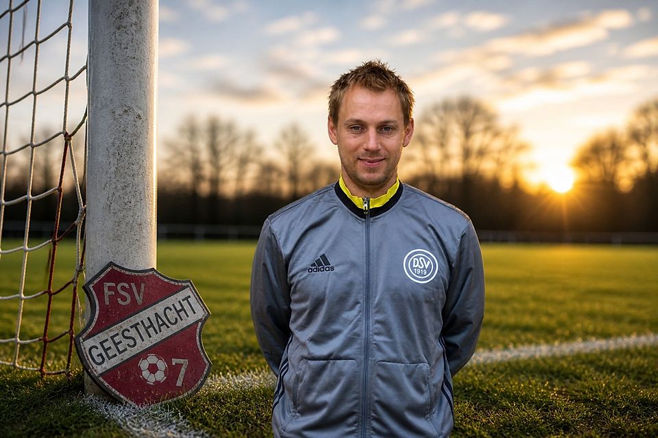 Mittlerweile Geesthacht-Trainer: Dennis Tornieporth.