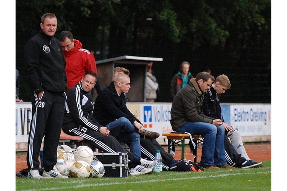 Hardy Stricker (links) muss mit Lohner auf ein kleines Fußballwunder hoffen. Foto: Dieter Kremer