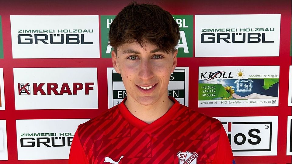 Von der U19 des SSV Jahn Regensburg kommt Vincent Halmbacher zum SV Erlbach