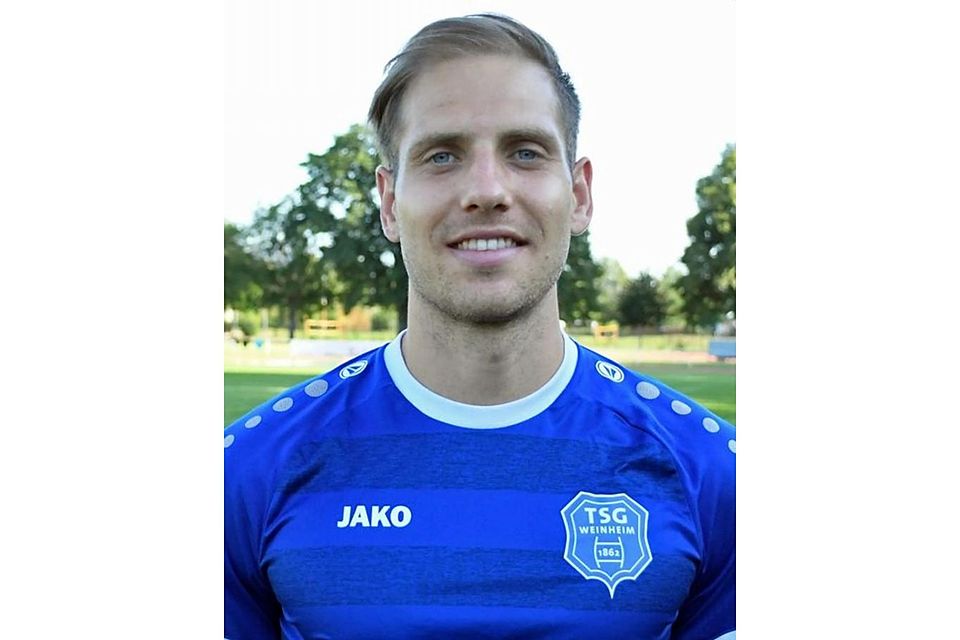 Matthias Kuhn ist einer von drei Spielern der TSG 62/09 Weinheim, die ab Sommer für den SV Unter-Flockenbach Fußball spielen.	Foto: Dietmar Lohrer/fupa