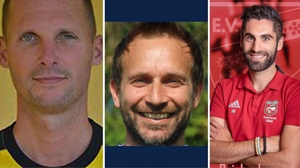 Olah, Dittenhauser oder Reichenberger? Diese drei wählt ihr bei unserem Voting zum besten Trainer 2018 auf das Podest. Foto: FC Gerolfing, Fupa, Stefan Geisberger