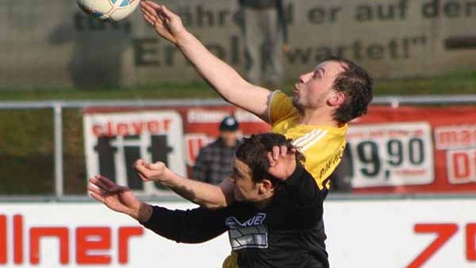 Beide Teams boten ein gutes Spiel. Tegernheim entführte die Punkte aber nicht unverdient.  Foto: Dachauer