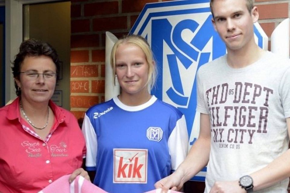 Zusammenarbeiten wollen beim SV Meppen die Sportliche Leiterin Maria Reisinger, Mira Wißmann und Trainer Tommy Stroot Foto: Doris Leißing