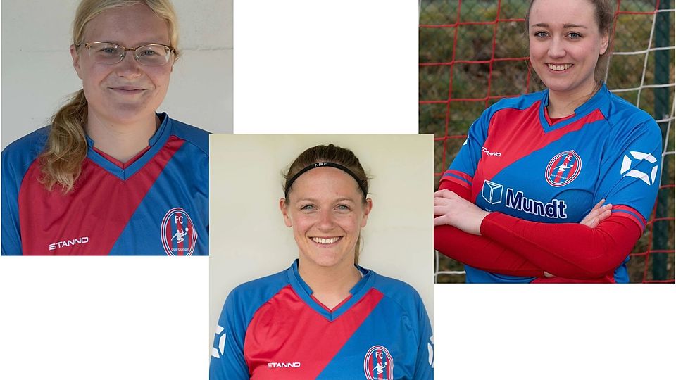 Lara Müller, Carolin Tepaß und Julia Dahling waren in der Rückrunde die besten Torjägerinnen ihres Teams.