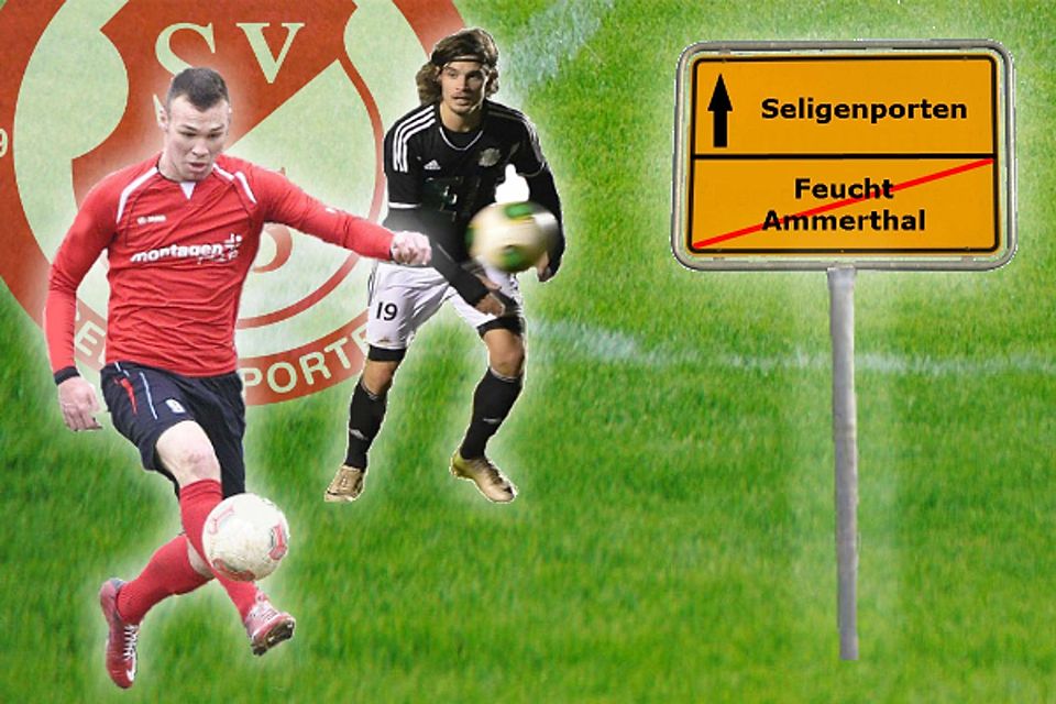 Patrick Hobsch (links) und Alexander Braun spielen im nächsten Jahr in der Regionalliga (Fotos: Kaufmann/Zink; Montage: Wölfel).