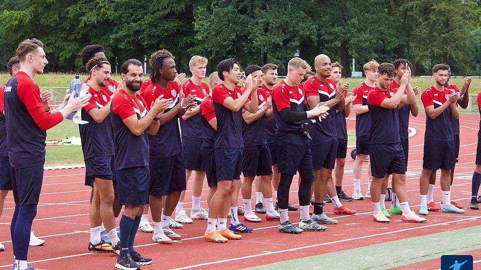 Erstes Training des KFC. 