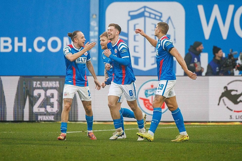 Rostock könnte sogar die Tabellenspitze nach dem kommenden Spieltag übernehmen. 