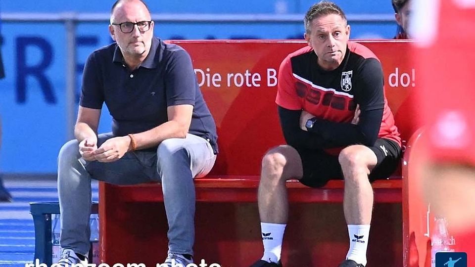 Frank Süs (r.) war lange Zeit als Co-Trainer beim FC Hennef aktiv.