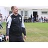 Emotional und aufbrausend an der Seitenlinie, in sich ruhend daneben: Gau-Odernheim-Trainer Florian Diel. Archivfoto: Andreas Stumpf/pakalski-press