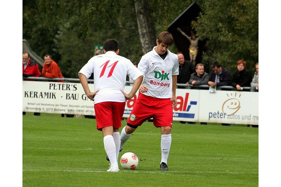 Die DJK Don Bosco Bamberg muss am Sonntag beim FC Blau-Weiß Leinach antreten F: Alexander Graf
