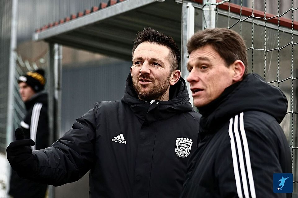 Noch sind Robert Schildmann (links) und Markus Linhart nicht zufrieden mit ihrer Truppe.