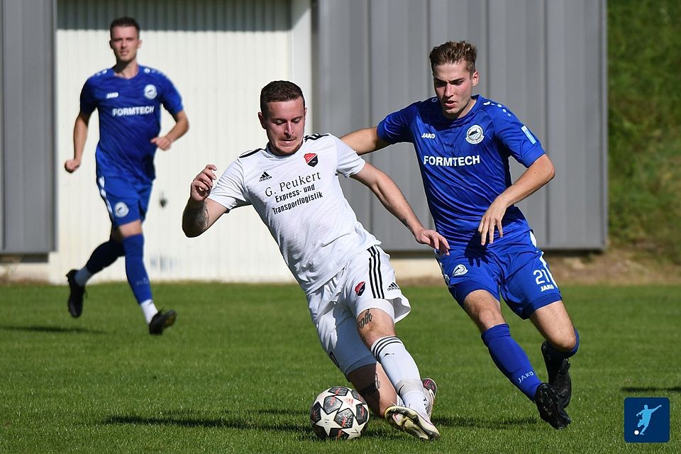 Mit dem TSV Seebach wurde Mühlbauer (am Ball) Landesliga-Vizemeister 