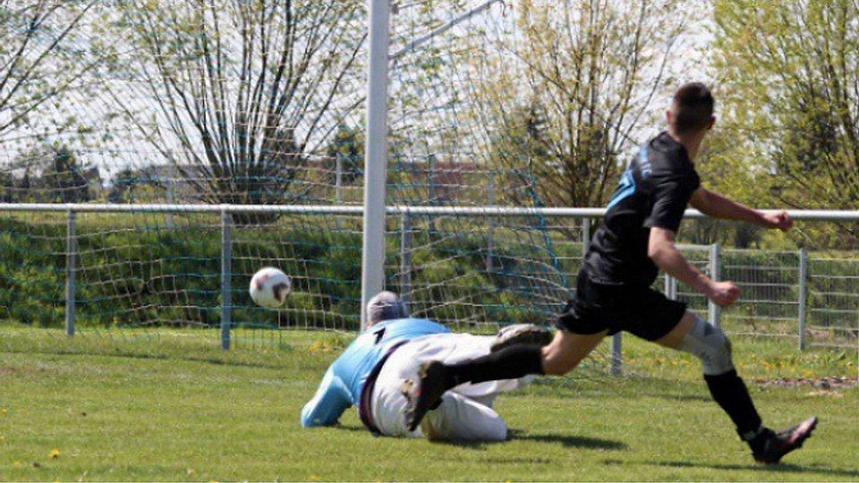 Benjamin Birkholz konnte mit einem Doppelpack zum Heimsieg beitragen...
