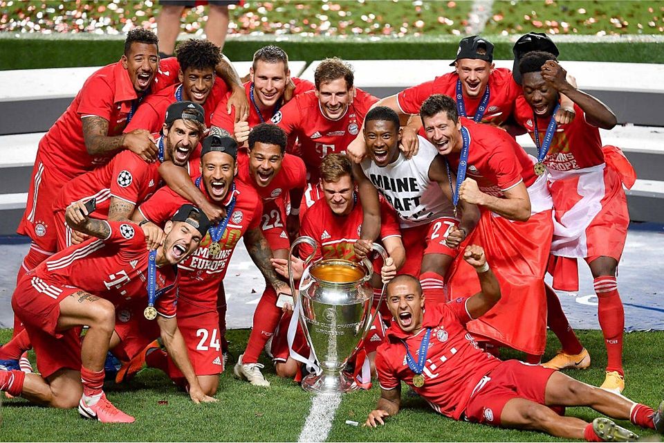 Durch ein Tor von Kingsley Coman holte der FC Bayern am Sonntag den CL-Titel. 