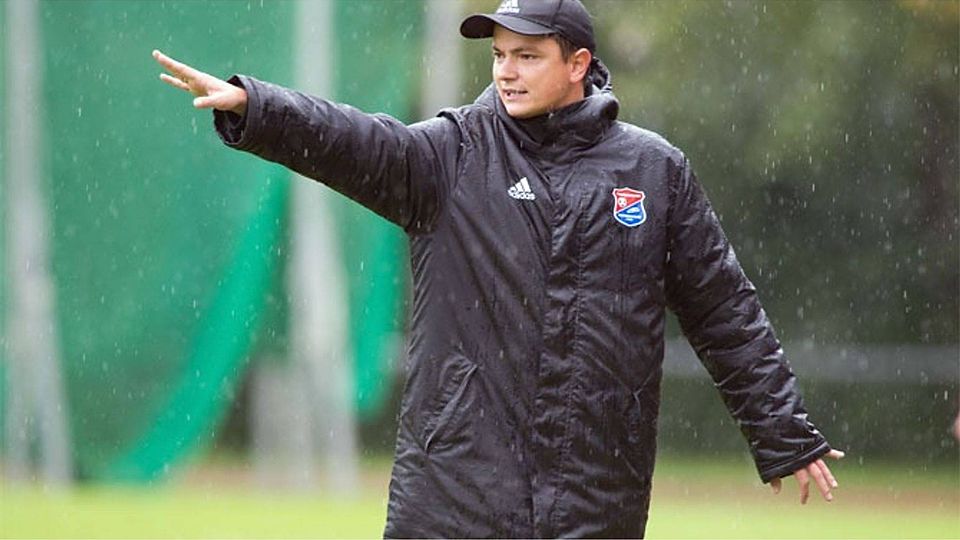 Musste mit seiner B-Jugend eine Niederlage in Frankfurt einstecken: Unterhaching-Coach Ognjen Zaric FOTO: BRO