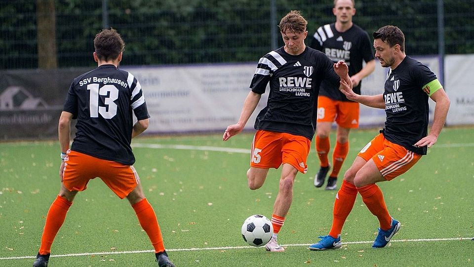 Der SSV Berghausen war lange dran am Derbysieg.