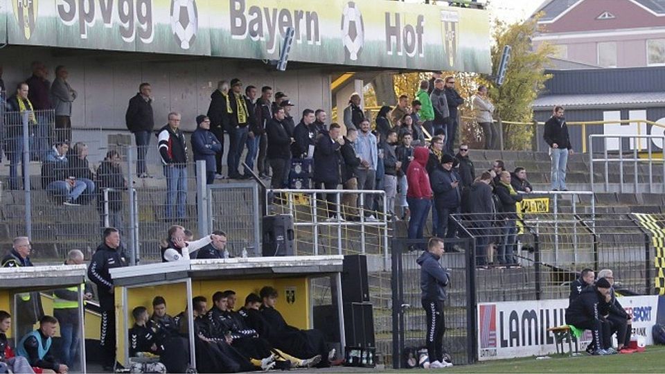 Solide Arbeit ist der Spvgg Bayern Hof wichtiger als irgendwelche Träume. F: Wiedel