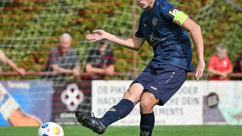 Hartmann, hier noch im Trikot des FSV Mainz II.