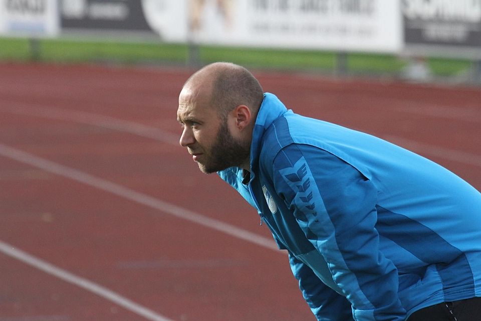 Mit seiner Offensive war Eintracht-Trainer Florian Beutlhauser sehr zufrieden. Mit der Defensive sehr viel weniger.