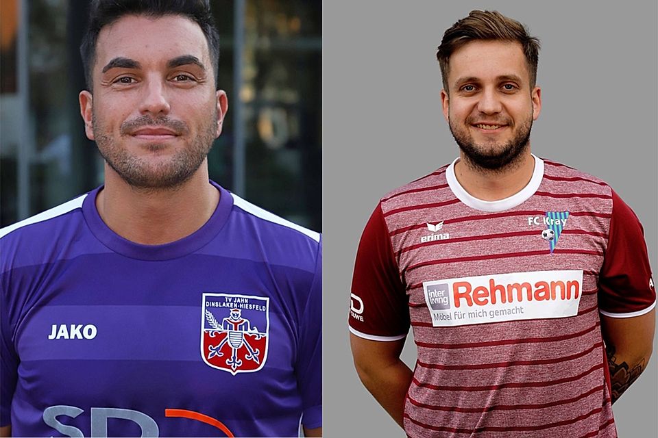 Damiano Schirru (l.) und Marius Delker wechseln zu Hamborn 07. 