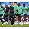 Gespür für Afrikas Fußballseele: Rohr mit Nigeria F: dpa 