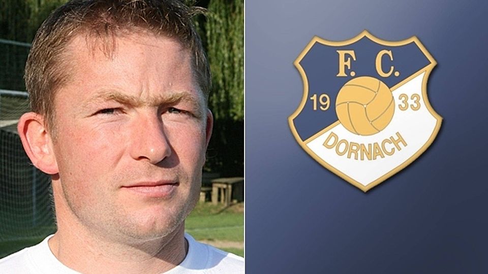 Franz Stoiber und der FC Dornach gehen in der neuen Saison getrennte Wege  Montage:Wagner