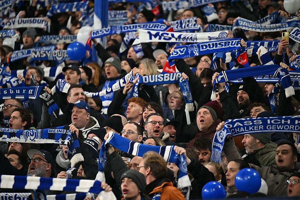 Der MSV Duisburg hat vor über 27.000 Zuschauern in der Regionalliga gespielt.