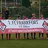 Die C-Junioren des 1. FC Frankfurt zeigten beim letzten Spiel gegen Falkensee-Finkenkrug ihren Unmut über die Corona-Regeln.