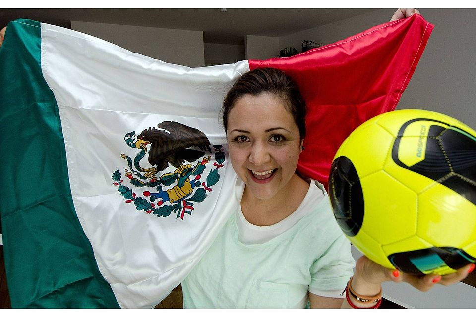 Fiebert für Mexiko: Adriana Rivera.    Archivfoto: wita/Uwe Stotz