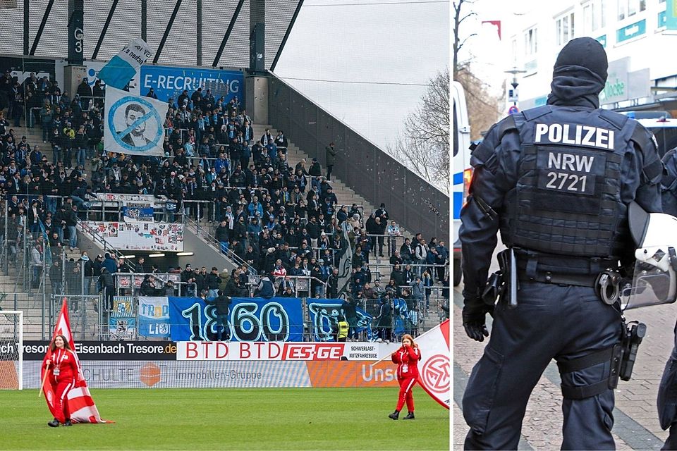 Rund um das Auswärtsspiel in Essen hat es am Sonntag Zusammenstöße zwischen Münchner Fans und der Polizei gegeben.