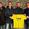 Sven Pahnreck (2.v.r.) wird zur Saison 2025/26 neuer Trainer des SV Herbern.