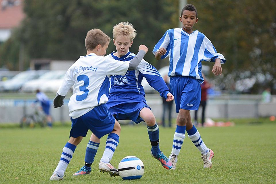 Die U13 von Ziegetsdorf gestaltete dieses Wochenende siegreich. F: Schneider