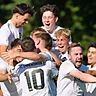 „Landesliga, wir kommen“: Im Aufstiegsrückspiel gegen den Hochrhein-Vizemeister SG FC Wehr-Brennet reicht dem FC Emmendingen ein 2:2-Unentschieden für die Rückkehr in den überbezirklichen Fußball. | Foto: Achim Keller