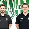 Patrick Hirschmüller (li.) und Bastian Aimer bleiben dem TSV Tiefenbach erhalten 