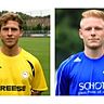 Severin Wipf (li.) und Benjamin Pedak (re.) wechseln zum FC Thüringen Jena.