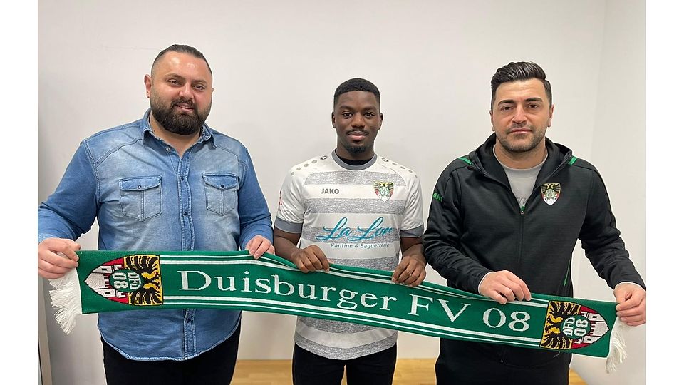 Ibrahima Sall kehrt zum Duisburger FV 08 zurück.