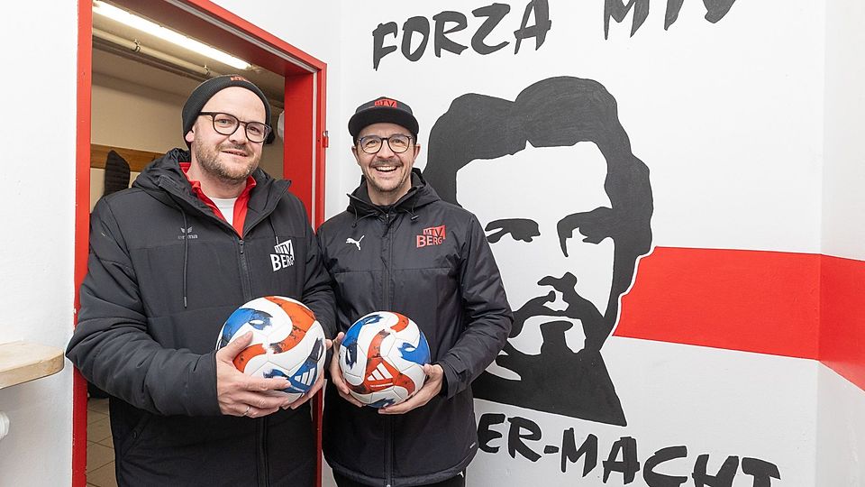 Kennen sich aus beim MTV Berg: Benjamin Kunick (r.) und sein Co-Trainer Florian Altmann waren im Jugendbereich tätig und betreuen jetzt das zweite Herrenteam.