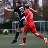 VfB-Kapitän Calvin Faßnacht hätte das Spiel in die Bodenheimer Bahnen lenken können, blieb diesmal vor dem Tor aber glücklos.