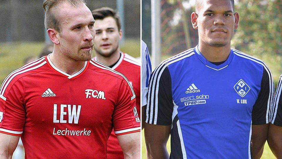 Während Steffen Friedrich (links) die Memminger im Sommer verlässt, schließt sich Dominic Robinson (rechts) dem Regionalligisten neu an.   F.: Schulze, Hörger