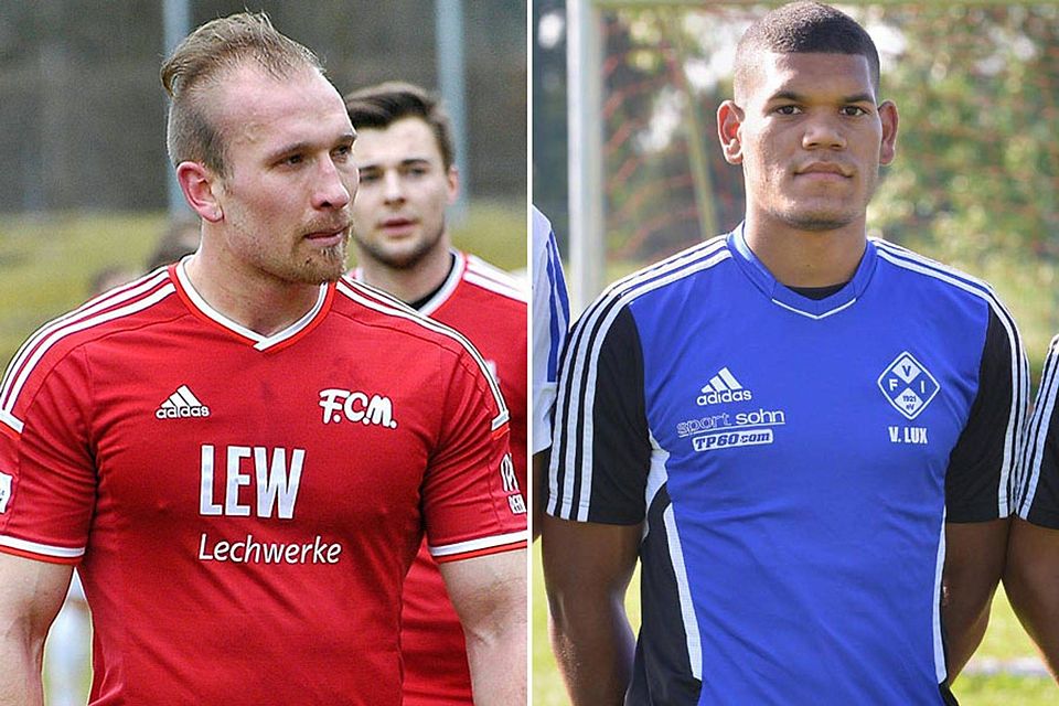 Während Steffen Friedrich (links) die Memminger im Sommer verlässt, schließt sich Dominic Robinson (rechts) dem Regionalligisten neu an.   F.: Schulze, Hörger