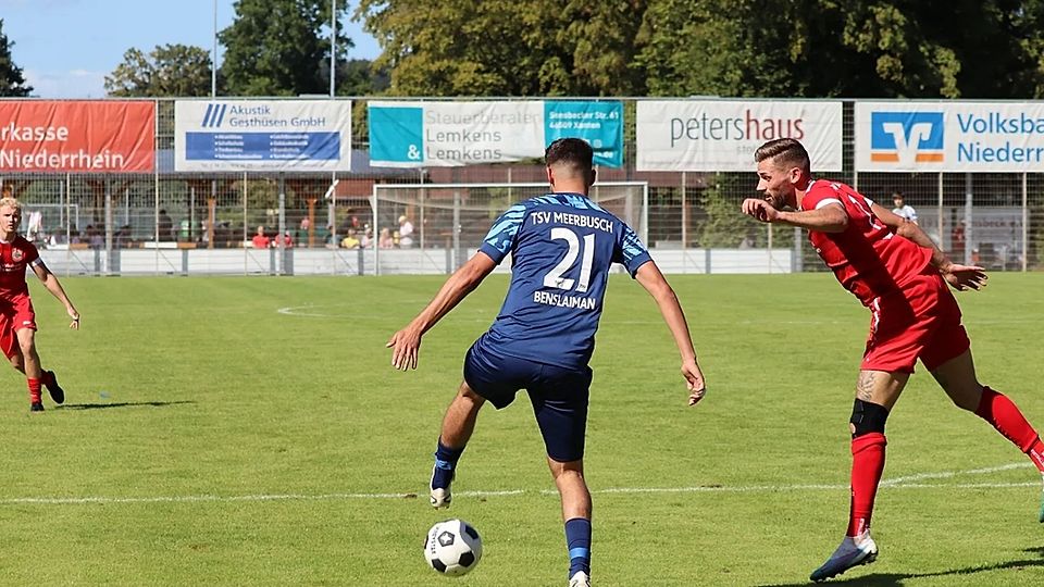 Mohamed Benktip (am Ball) wechselt zur SSVg Velbert.