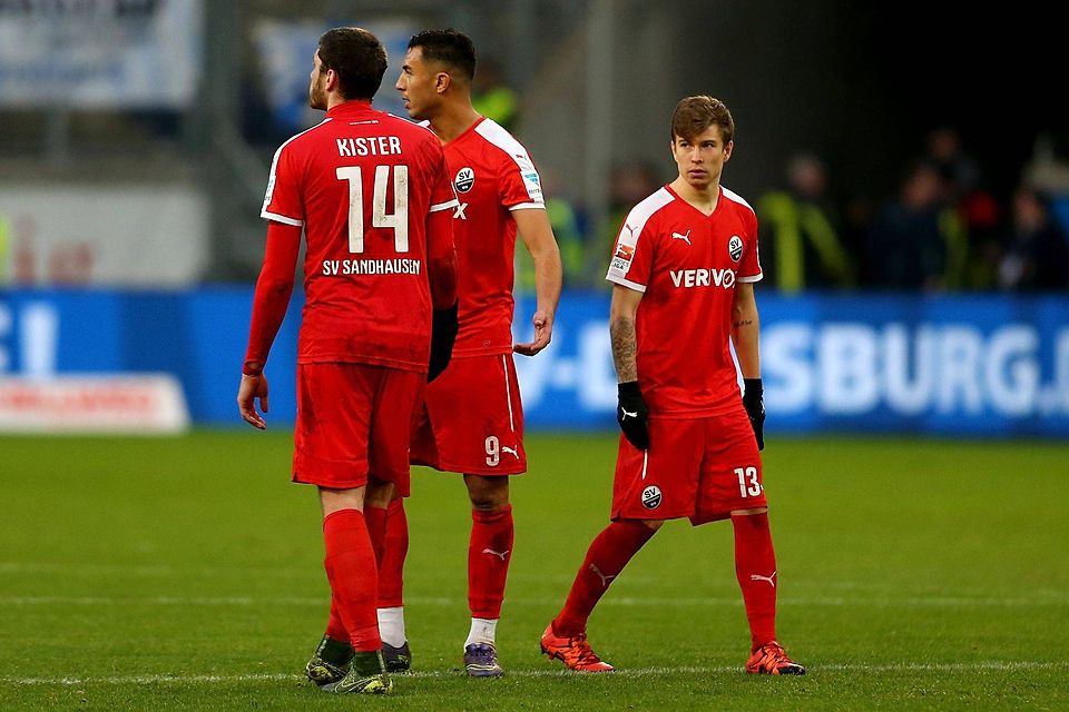 Die Kicker des SV Sandhausen erwarten Eintracht Braunschweig. F: Images