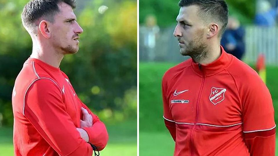 Seit dieser Saison beim FCK im Amt: Co-Trainer Marco Senftleber (links) und Chefcoach Simon Schweiger | Fotos:zVg